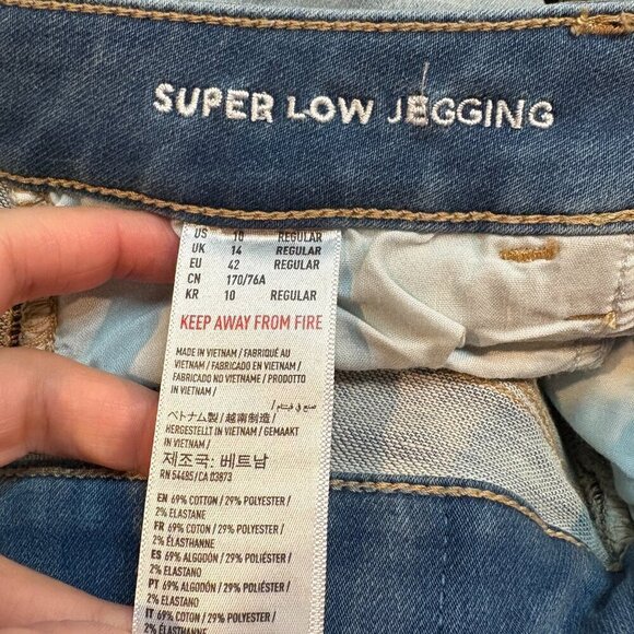 American Eagle Super Low Jegging jeans - Picture 5 of 5